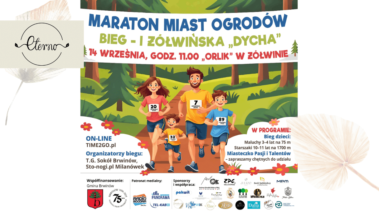 Wsparcie dla I biegu: Żółwińska „ Dycha”
