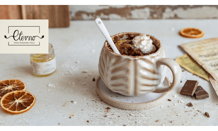 Choco orange mug cake 