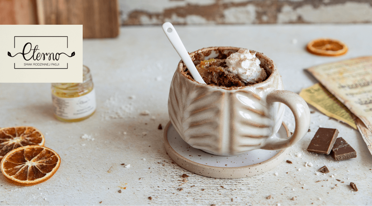 Choco orange mug cake 