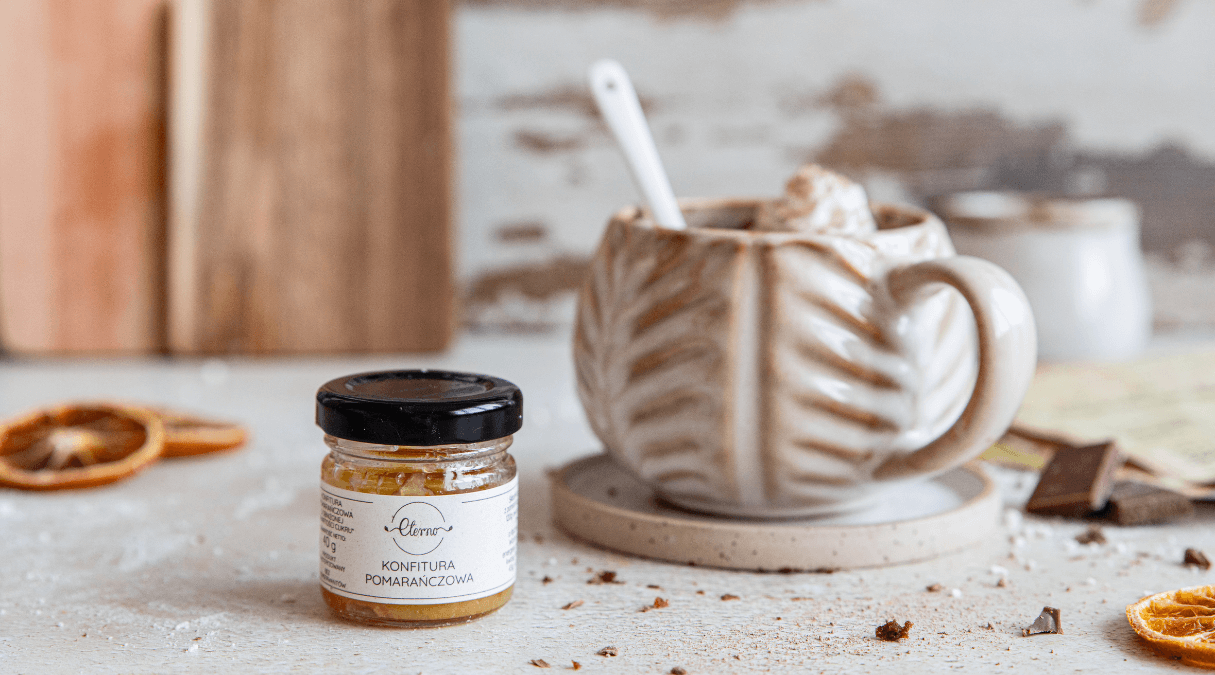 Choco orange mug cake 