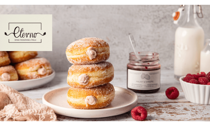 Pączki z kremem 