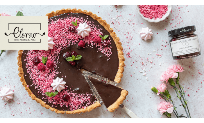 Tarta czekoladowa z wiśniami