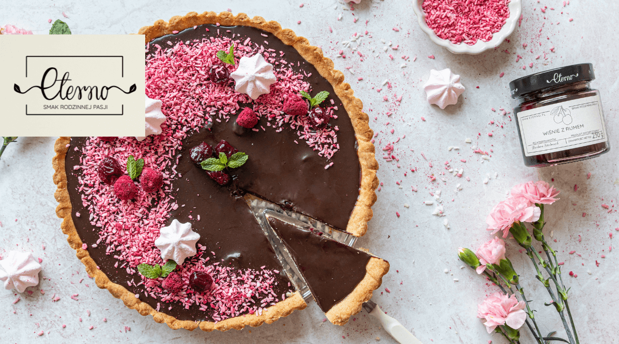 Tarta czekoladowa z wiśniami