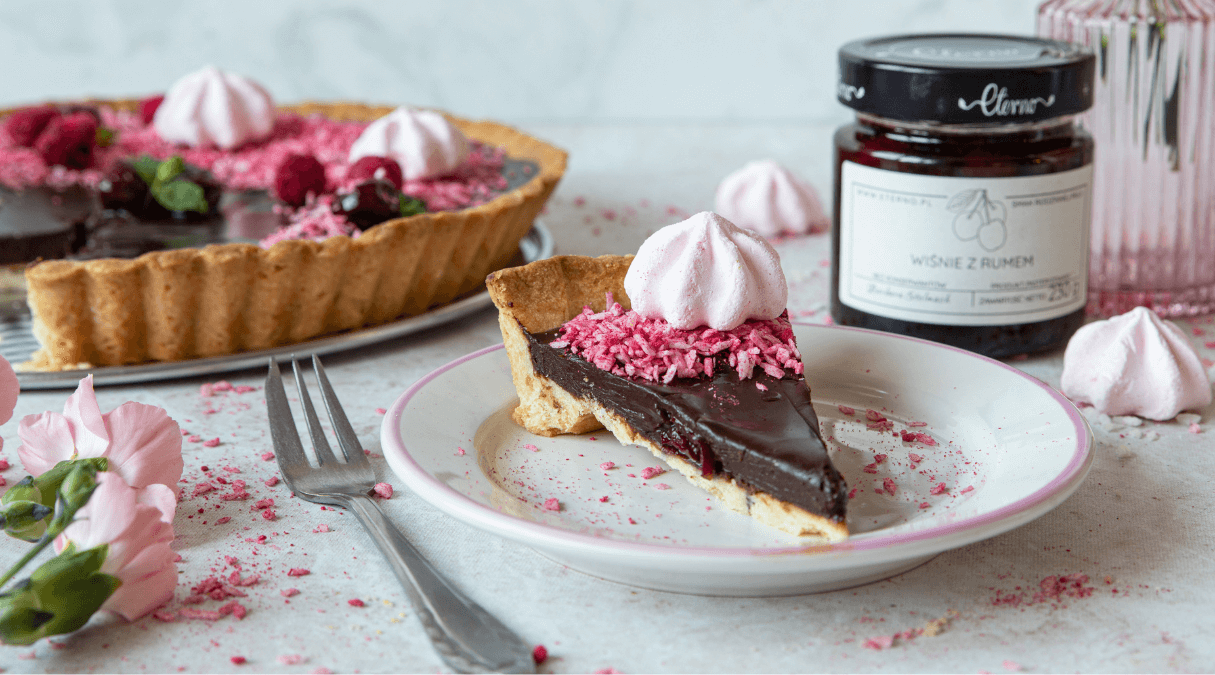 Tarta czekoladowa z wiśniami