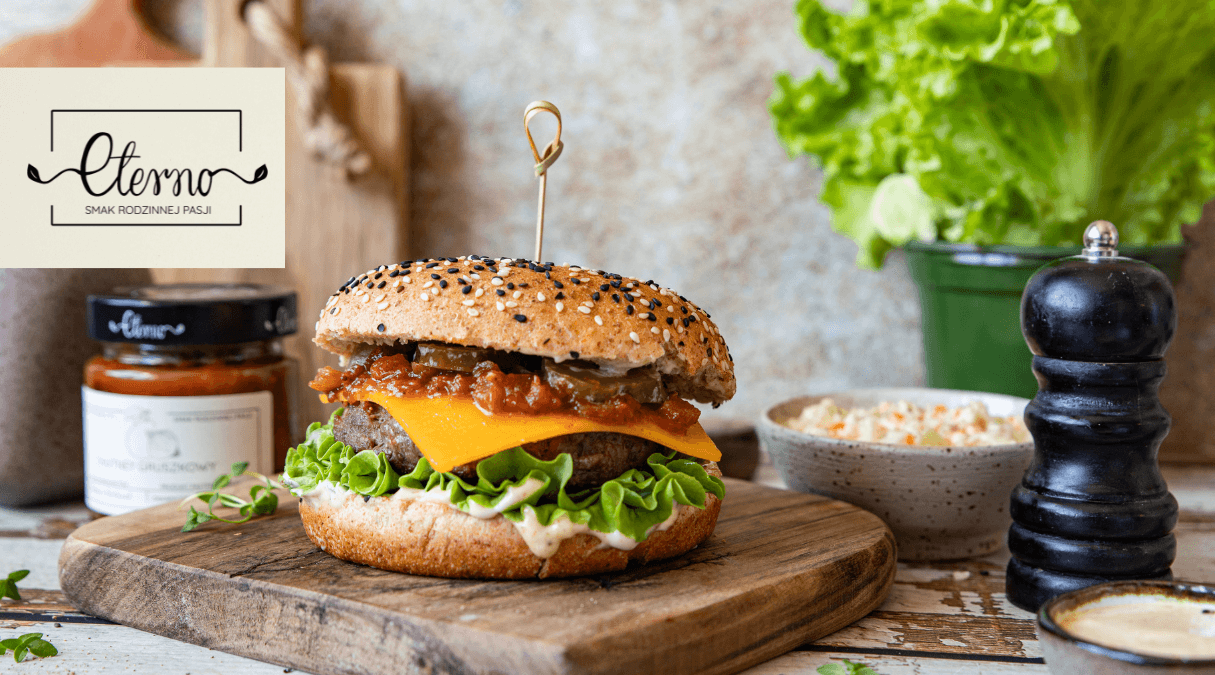 Burger z grilla