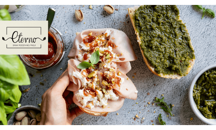 Bruschetta z mortadelą 