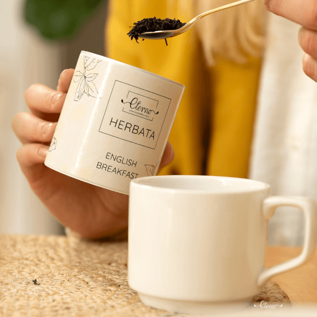 Herbata English Breakfast w tubie